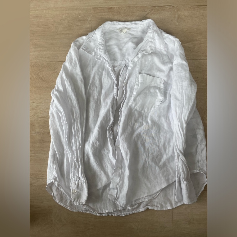 H&M Women’s 100% Linen Shirt Size Large